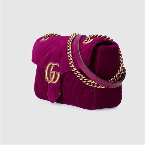 gg marmont velvet shoulder bag dupe|gucci marmont bag.